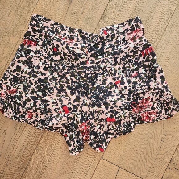 Zadig % Voltaire printed shorts size 34 XS - Picture 2 of 4